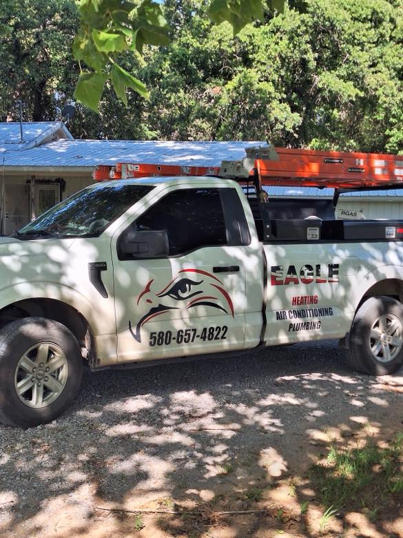 Branded Eagle service truck